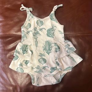 Kate Quinn Spaghetti Tie Double Ruffle Ballerina Bubble Size 18-24 m